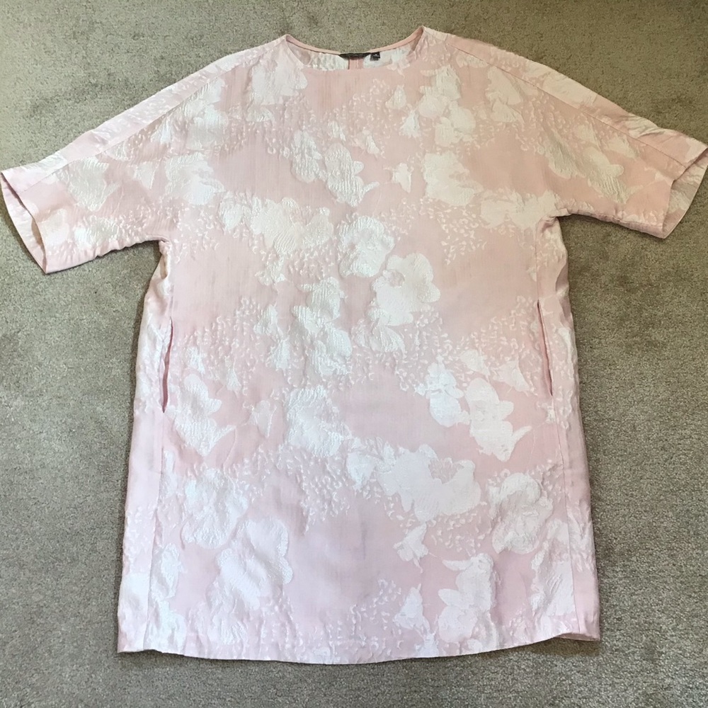 NWOT-Marisfrolg pink floral jacquard dress for party, cocktail, etc(msrp $600+)